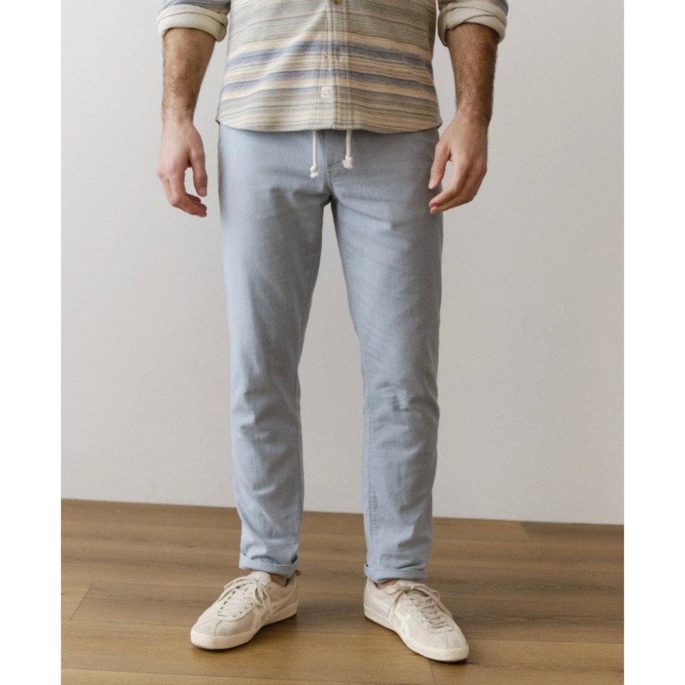 Marine Layer Saturday Beach Pant in Light Blue sz M